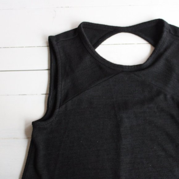 Black GAP Soft Knit Tank Dress - Picture 2 of 7